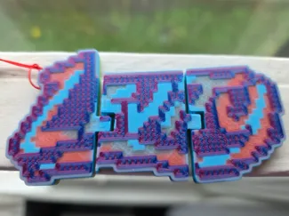 Levity Perler Flexi Festival Rave Trinket