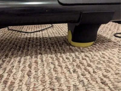 Tennis ball rocker foot for Stages SB20