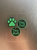 Porte-clés empreintes de patte pour amoureux des chiens — photo 7
