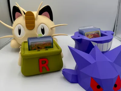 Gengar Top Loader Holder