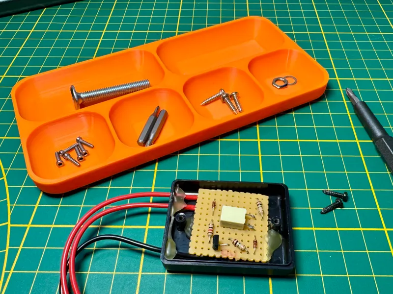 Schrauben und Kleinteile Ablage, Organizer.