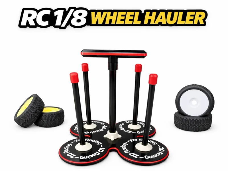 1/8 Buggy Wheel Hauler V2 (4x Tire Spike)