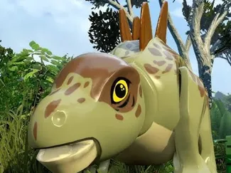 Stegosaurus igual al juego de ladrillos compatible