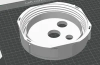 0.2mm layer, 2 walls, 15% infill Einteiliger Deckel