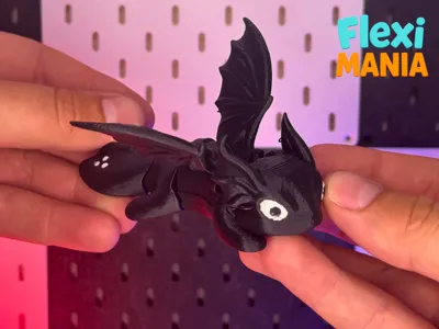 Cute Dragon - Adorable Articulated – No Supports