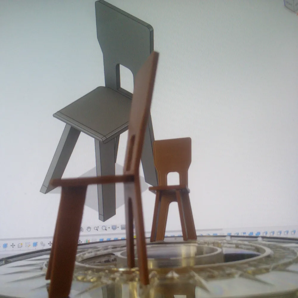 Chair and Armchair by tomsev_ - MakerWorld