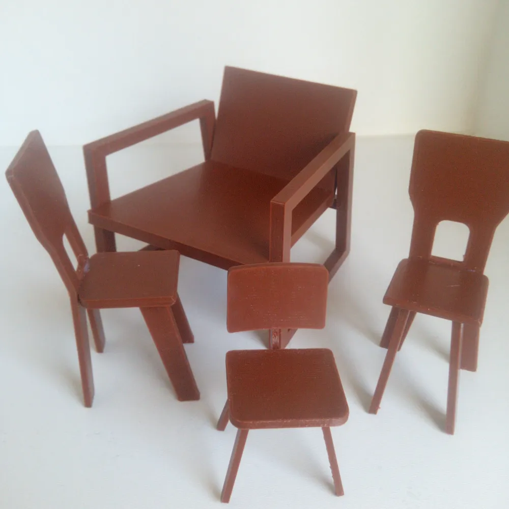 Chair and Armchair by tomsev_ - MakerWorld