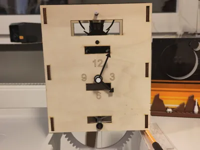 Wall Clock (Print+Laser)