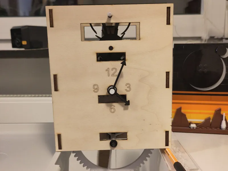Wanduhr (Print+Laser)