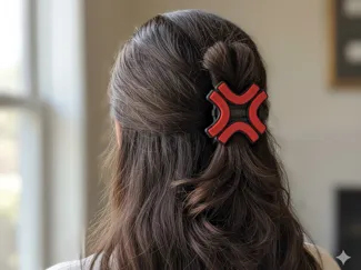 Fury / Anger Hair Pin