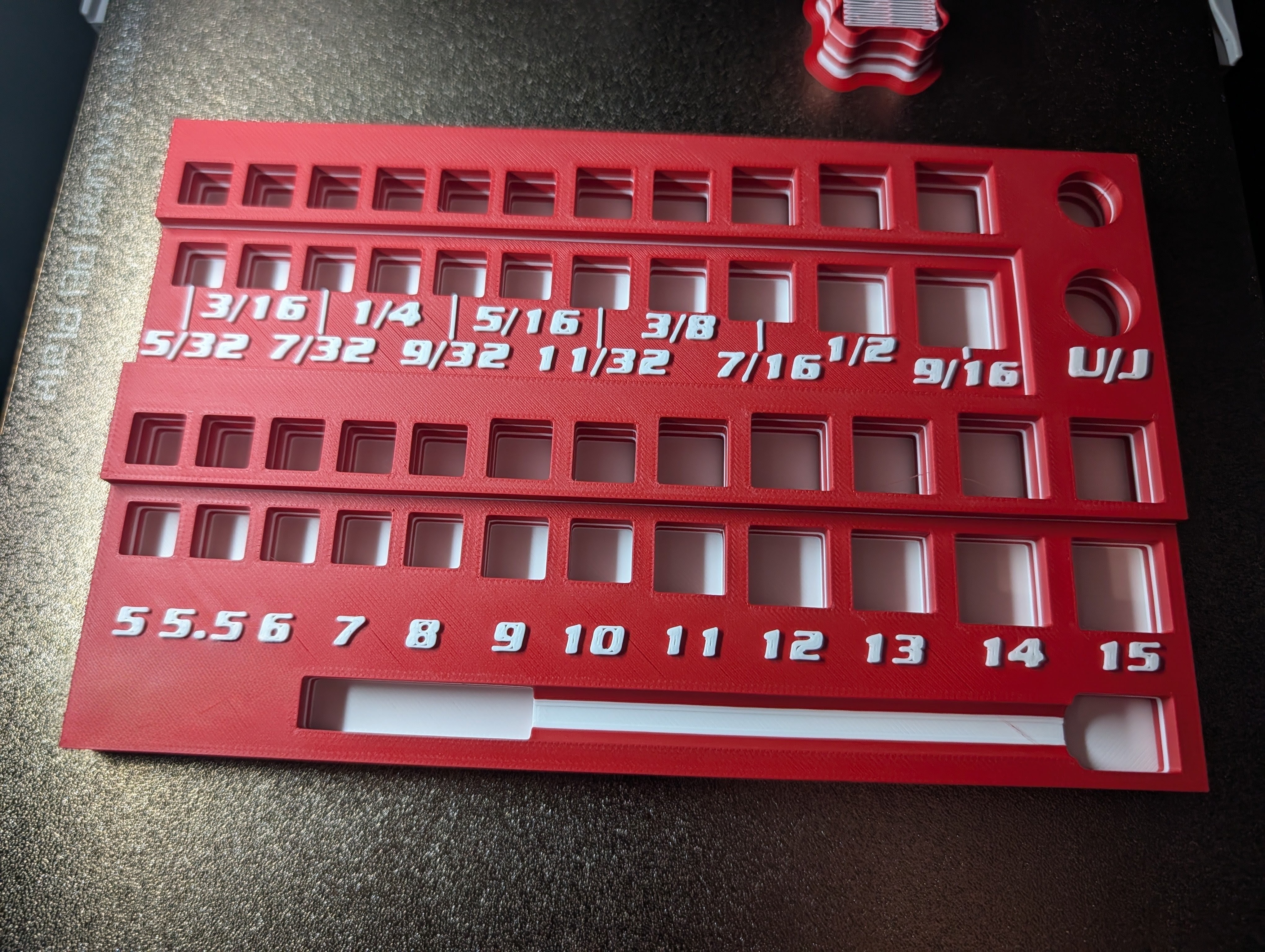 Milwaukee 1/4" Drive Socket Set Organizer - 1