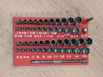 Organizador: Milwaukee 1/4" Drive Socket Set Organizer — vista de referencia 5