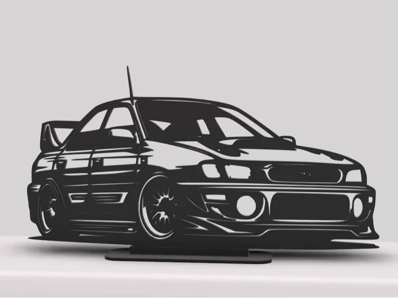 Subaru Impreza STi 1999 Silhouette