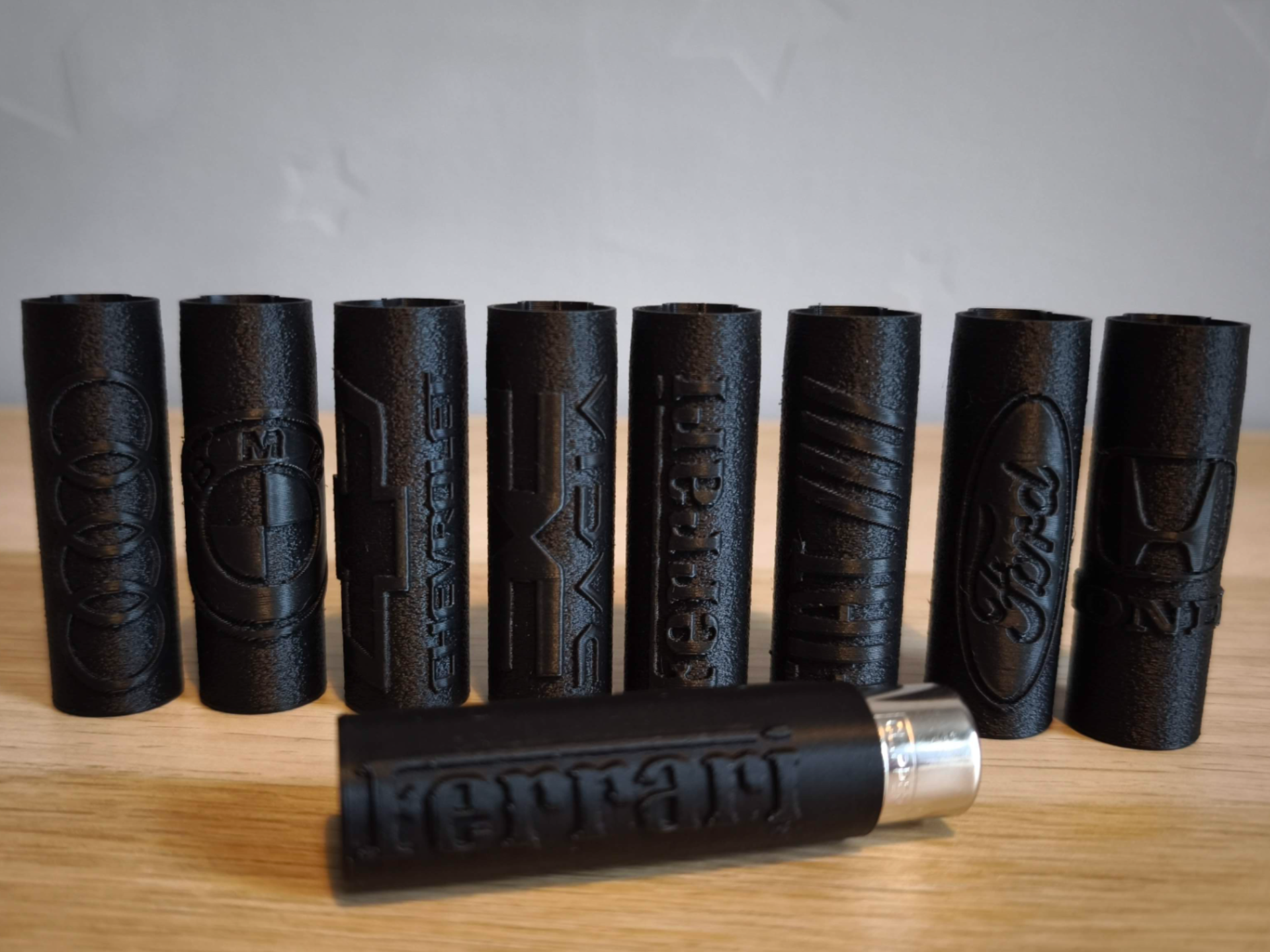 Clipper Lighter Sleeve – Car Logos