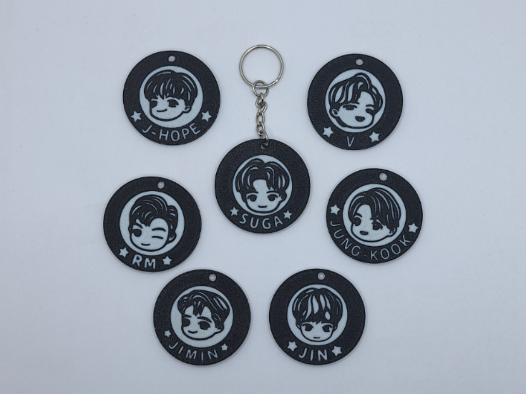 BTS set portachiavi tinytan