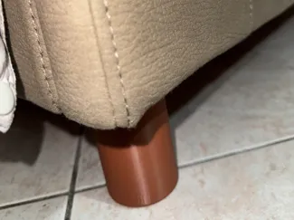 Piede letto per alzare dal pavimento di 80 mm 