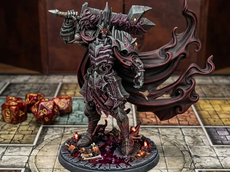 DnD Spectre King – Fantasy Miniature for RPG 