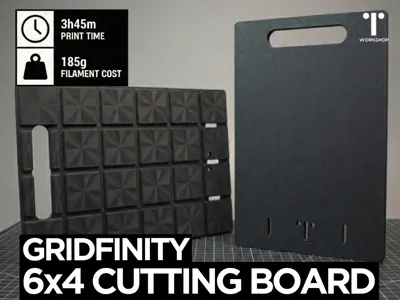 Gridfinity 6x4 Cutting Board