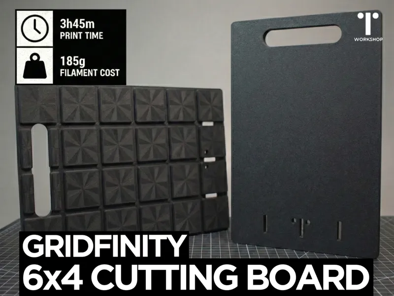 Gridfinity 6x4 Cutting Board