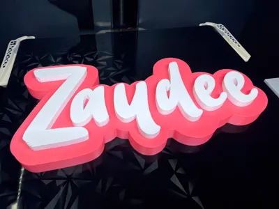 Zaydee Name Sign