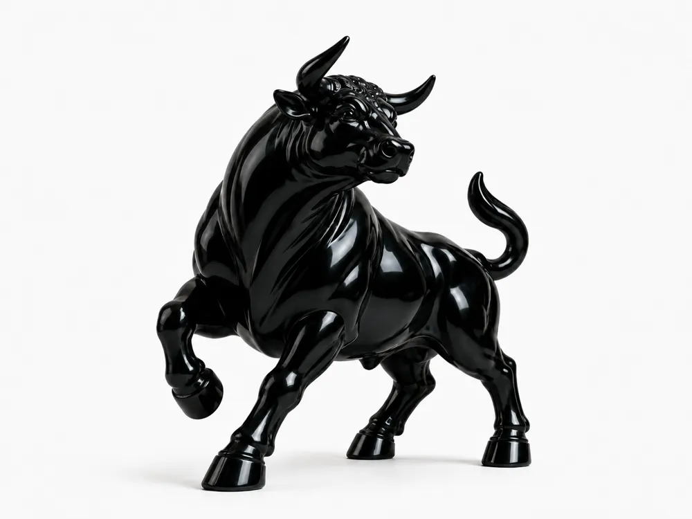 Figura decorativa: bull sculpture / ultra-realistic. Referencia del modelo original.