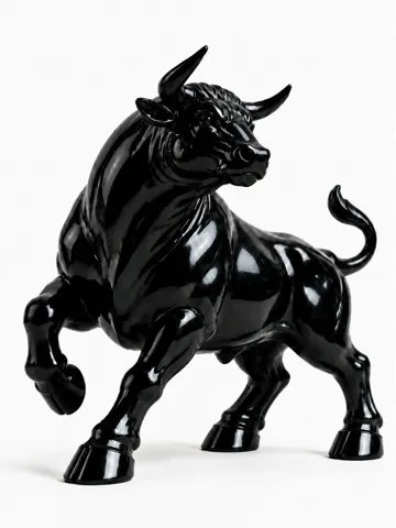 Figura decorativa: bull sculpture / ultra-realistic — vista de referencia 2