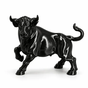 Figura decorativa: bull sculpture / ultra-realistic — vista de referencia 5