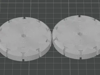 Elastics FTC intake wheel