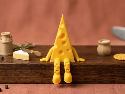 Articulated Flexi Cheese Buddy