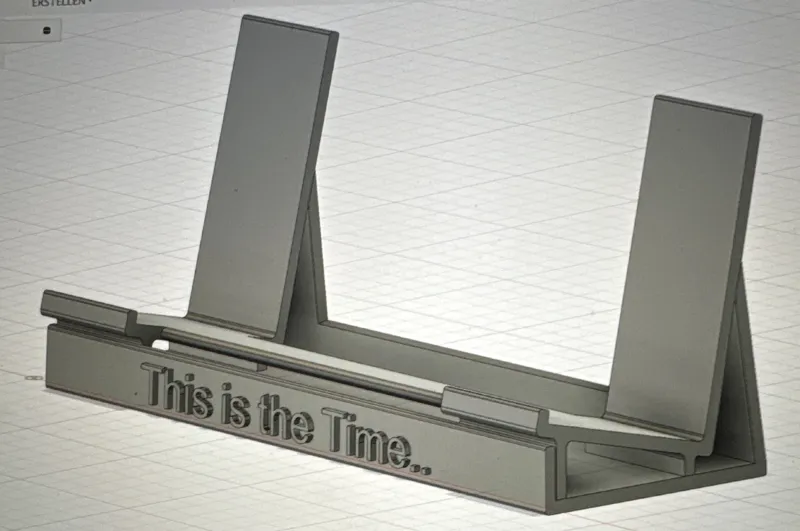 Base Stand for Wordclock Wortuhr 