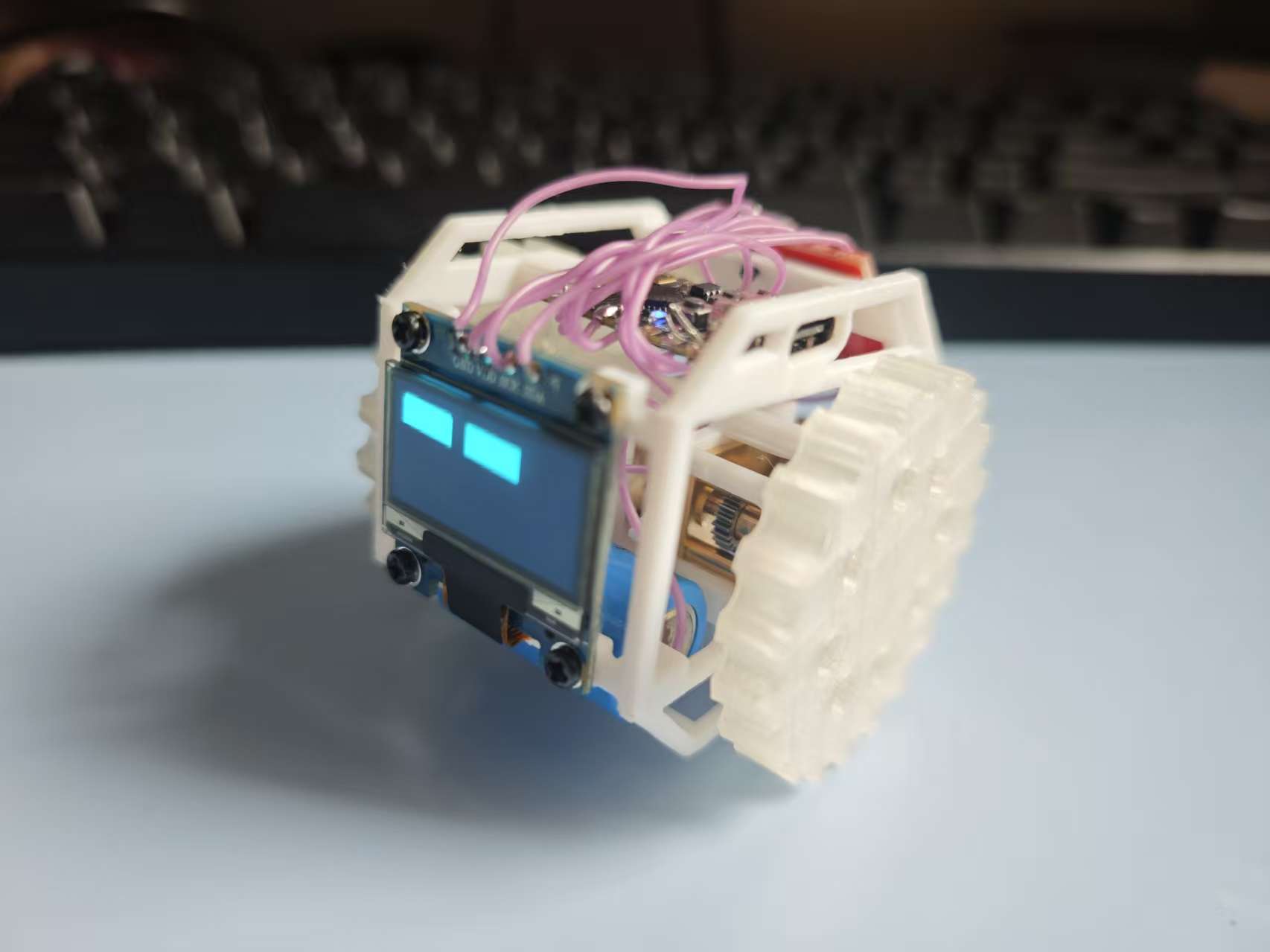 Miniatura 1 do modelo 3D 桌面机器人框架