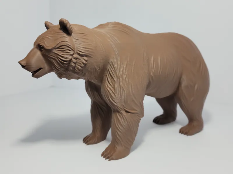 Realistic Kodiak Bear