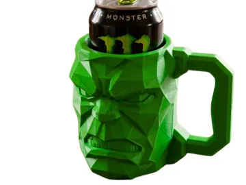Soporte: Hulk Can Holder – Low Poly Mug — vista de referencia 4