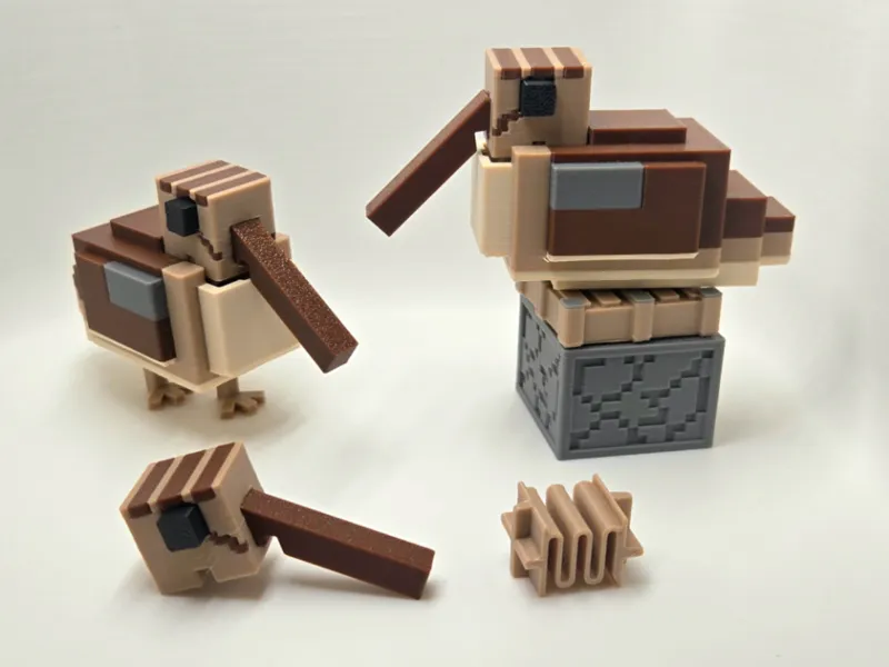 Fidget Minecraft American Woodcock
