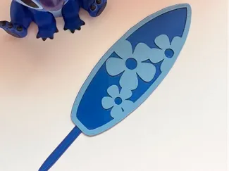 Surf board topper lilo and stitch