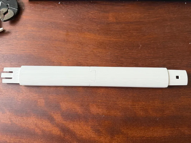 IKEA Vesken reinforced replacement leg (2 parts)