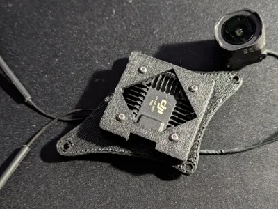SpeedyBee Bee35 3.5 inch Frame bottom VTX plate