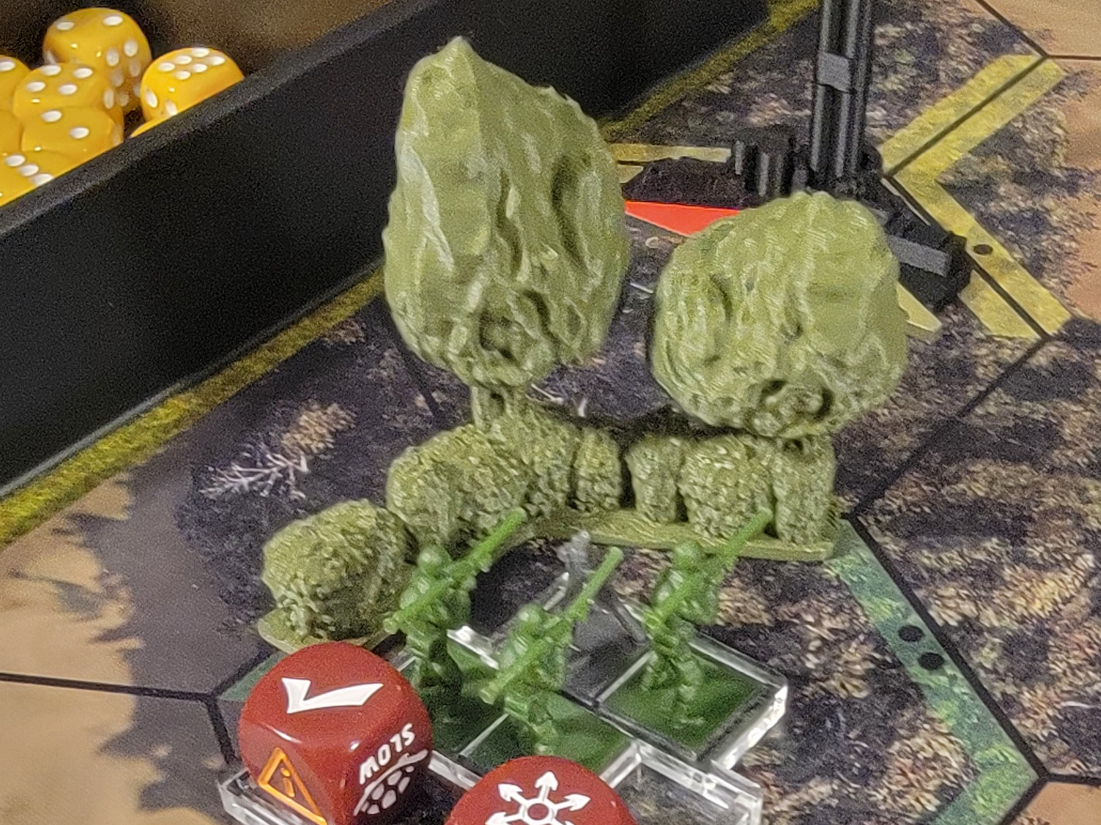 Company of Heroes Light and Heavy Cover bush tree