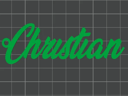 Portachiavi Christian