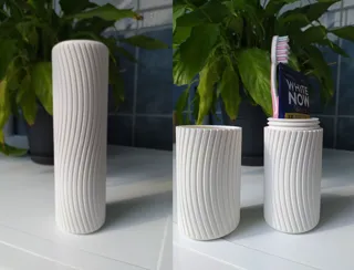 Travel Toothbrush Kit Holder