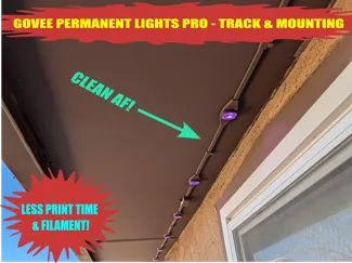 Govee Permanent Lights Pro - Track & Mounting 