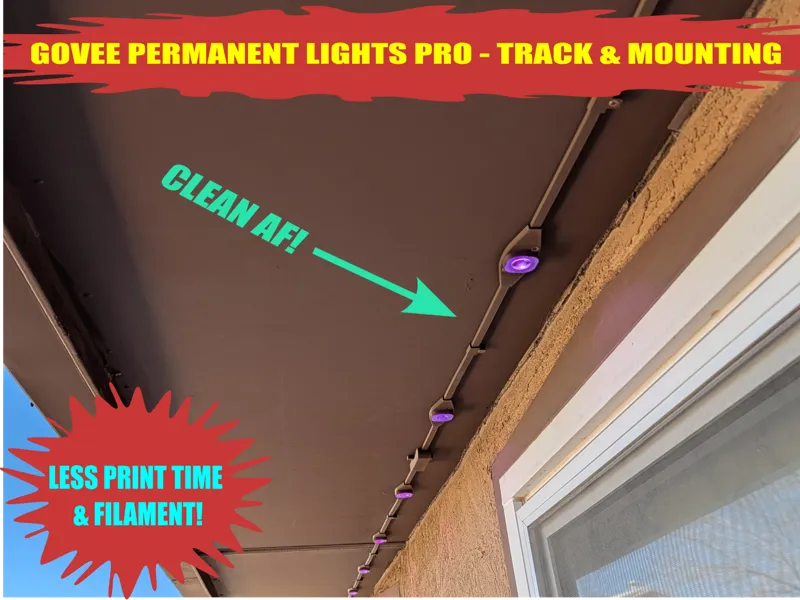 Govee Permanent Lights Pro - Track & Mounting 
