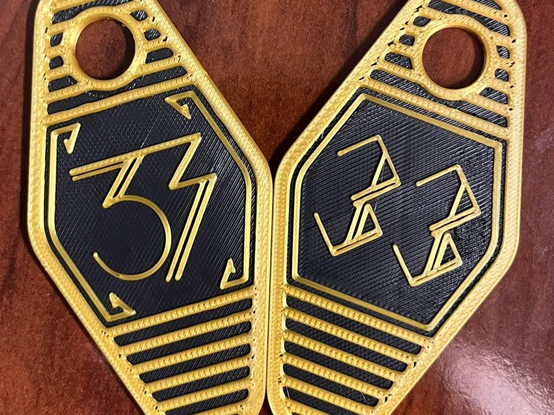 Expedition 33 Keychain .4mm