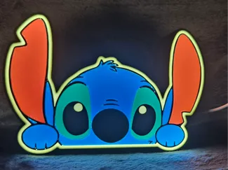 STITCH Peeker Lightbox!  With personalization/name