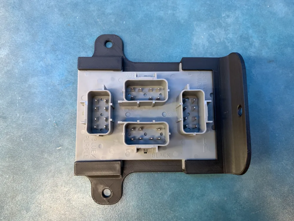 Chevy truck tail light junction block mount short bed by station road