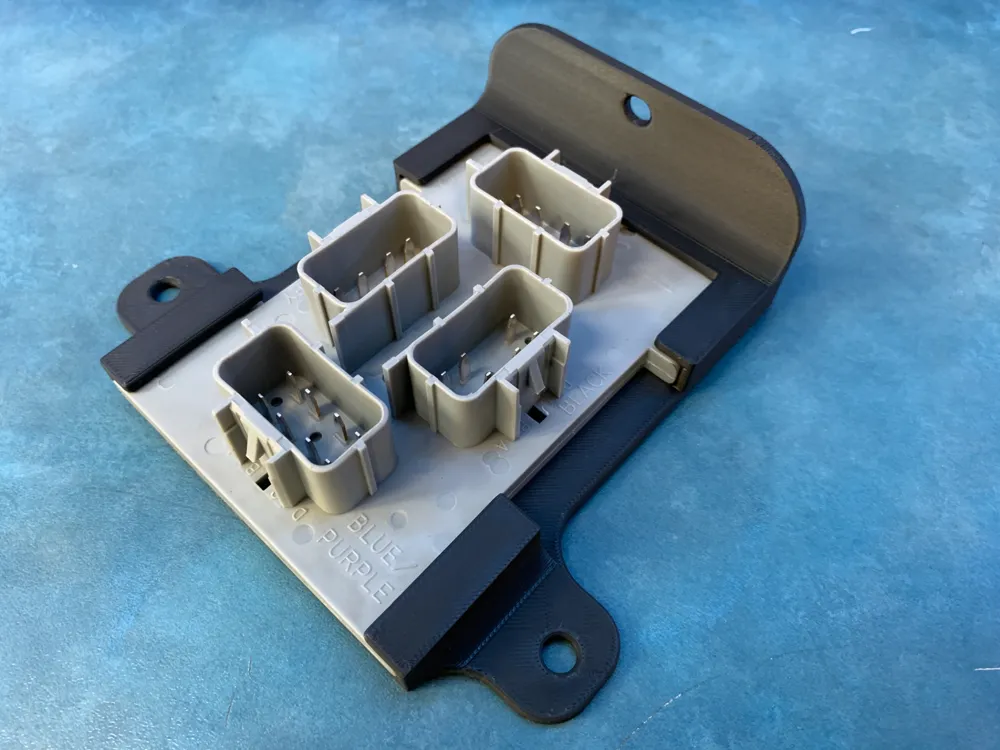 Chevy truck tail light junction block mount short bed by station road