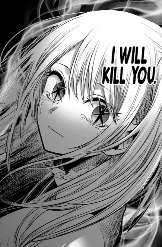 Hueforge manga oshi no ko ruby manga B&W