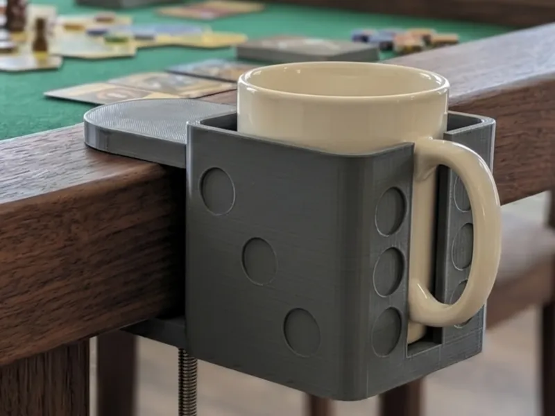 Porta Tazza Dado a Morsetto