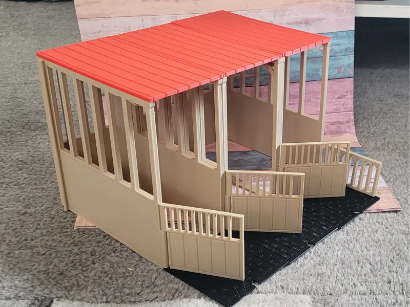 Pferdestall für Schleich oder andere Pferde 