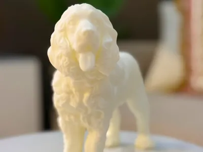 Cocker Spaniel - 3D Printable Dog Statue